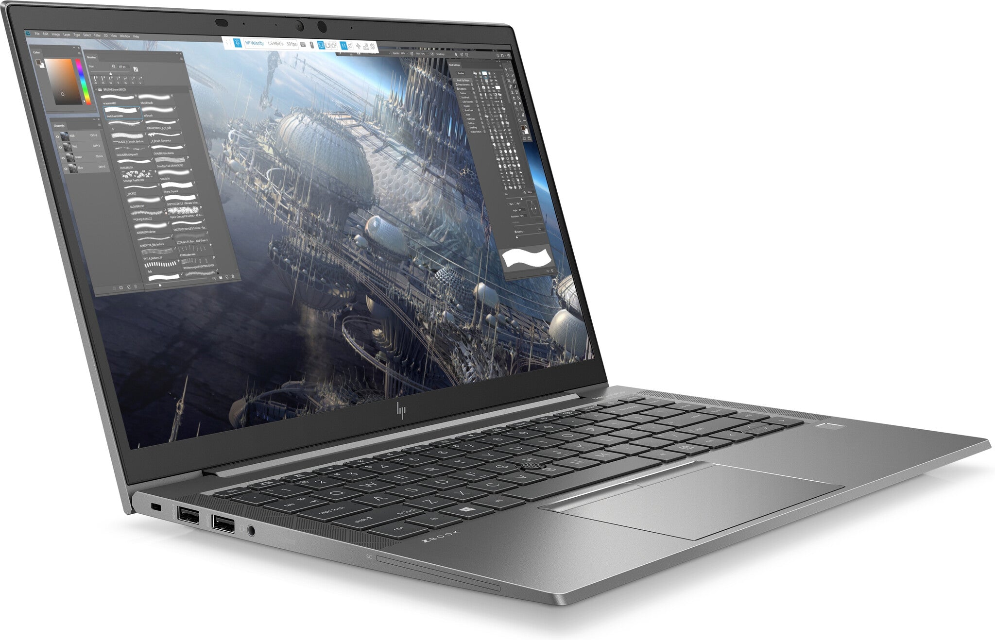 HP ZBook Firefly 14 G8 Laptop - 35.6 cm (14") - Intel® Core™ i7-1165G7 - 16 GB DDR4-SDRAM - 512 GB SSD - NVIDIA Quadro T500 - Wi-Fi 6 - Windows 11 Pro - Grey