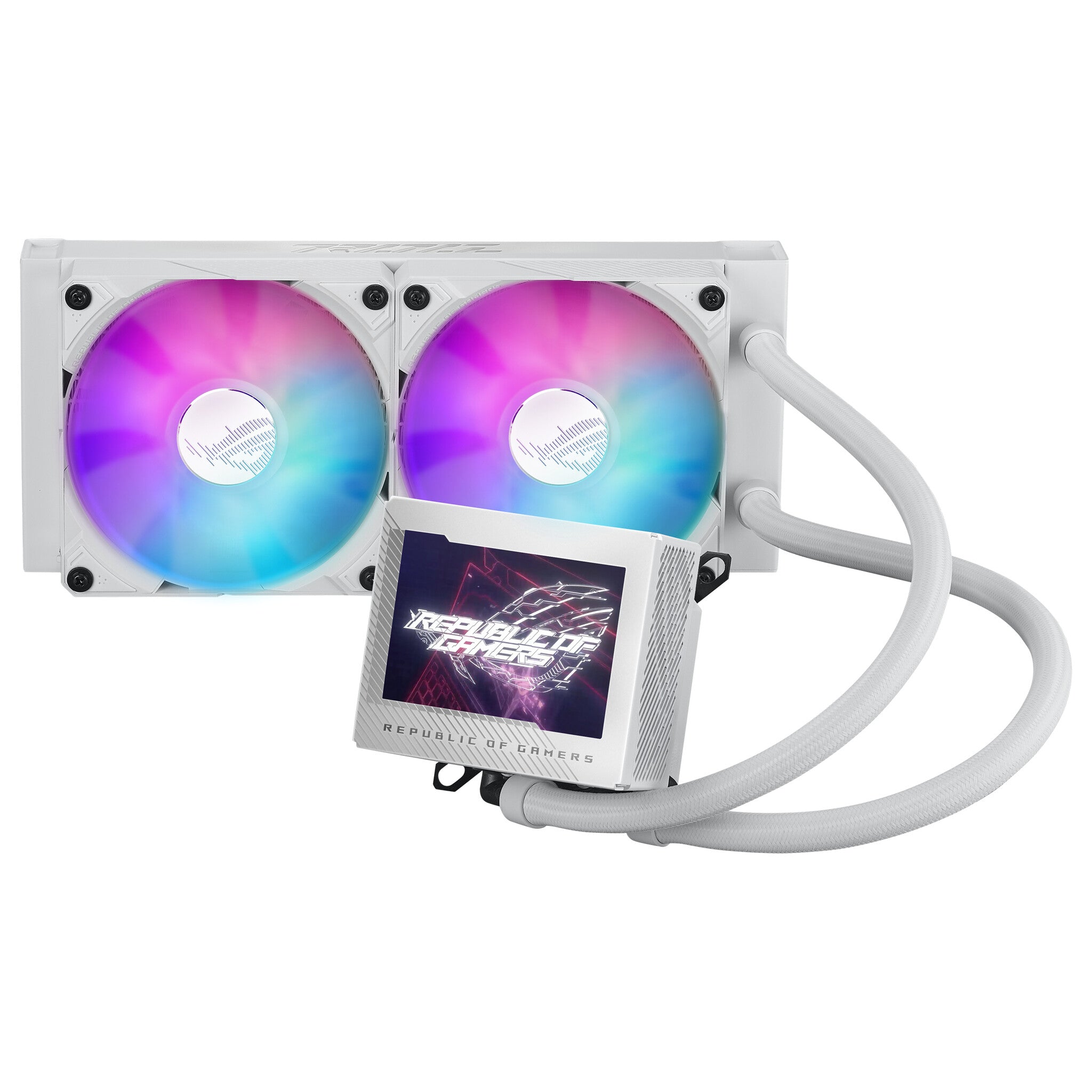 ASUS ROG RYUJIN III 240 ARGB "White Edition" - All-in-one Liquid Processor Cooler in White - 240mm