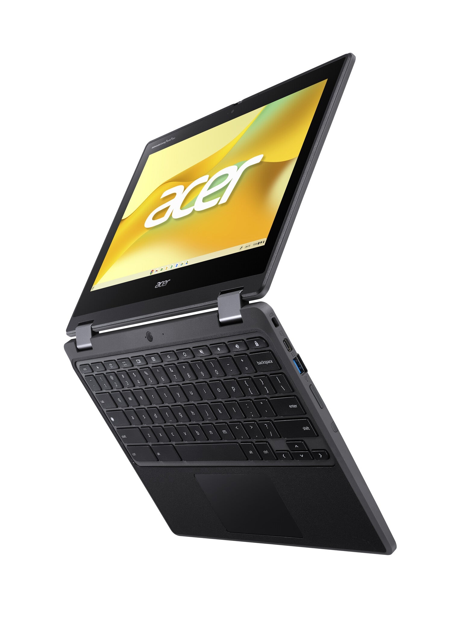 Acer Chromebook Spin 511 - 29.5 cm (11.6") - Touchscreen - Intel® N100 - 8GB LPDDR5-SDRAM - 128 GB SSD - Wi-Fi 6E - ChromeOS - Black