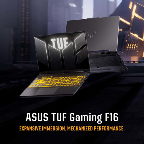 ASUS TUF Gaming Laptop - 40.6 cm (16") - Intel® Core™ i7-13620H - 16 GB DDR5-SDRAM - 512 GB SSD - NVIDIA GeForce RTX 4050 - Wi-Fi 6 - Windows 11 Home - Black/ Grey