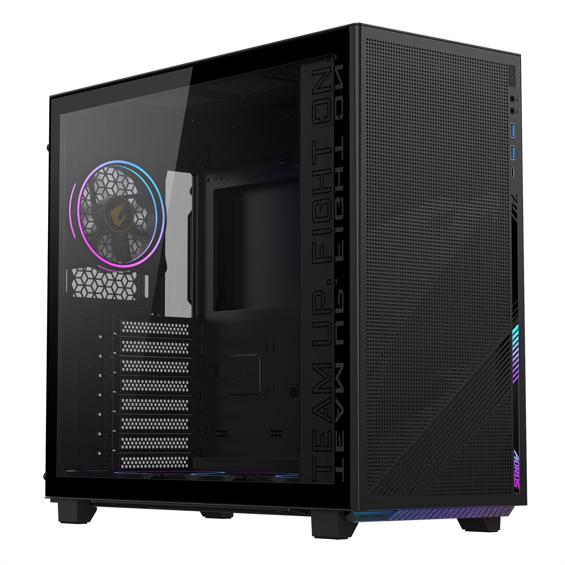 Gigabyte AORUS C400 - ATX Mid Tower Case Black