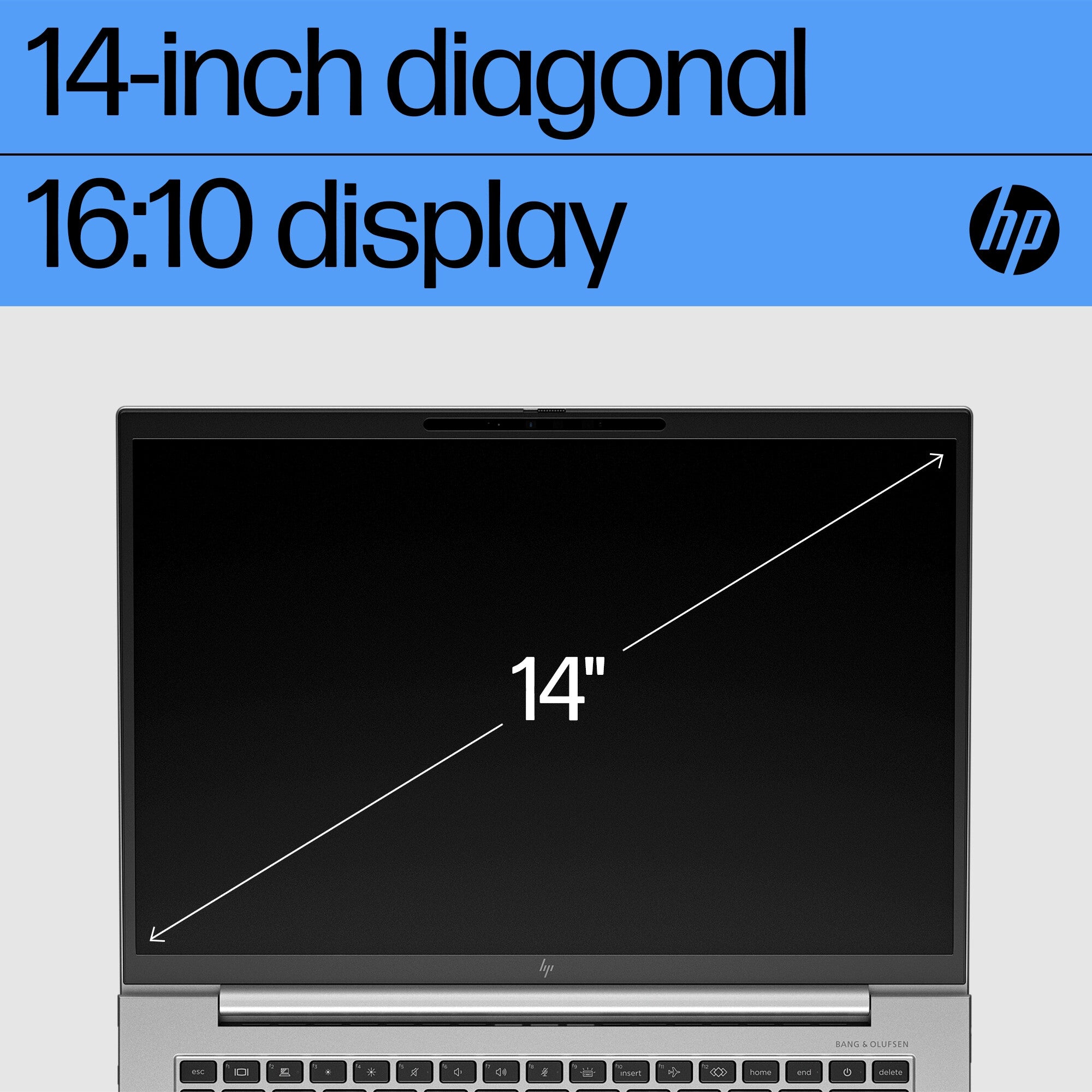 HP EliteBook 1040 14 G10 Laptop - 35.6 cm (14") - Intel® Core™ i7-1355U - 32 GB DDR5-SDRAM - 1 TB SSD - Wi-Fi 6E - Windows 11 Pro - Silver