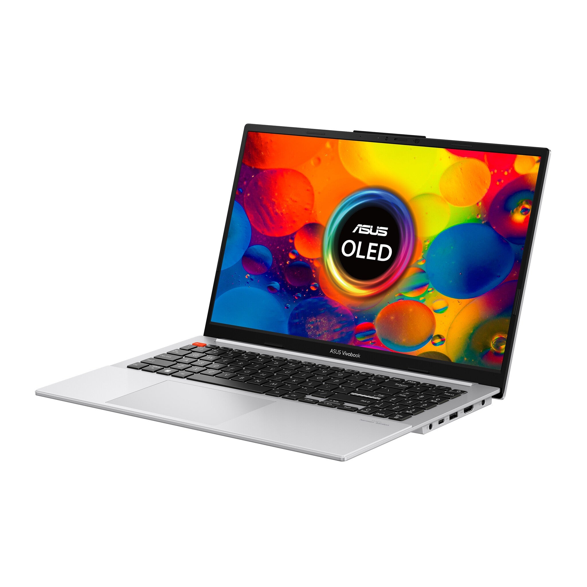 ASUS Vivobook S 15 OLED Laptop - 39.6 cm (15.6") - Intel® Core™ i5-13500H - 16 GB LPDDR5-SDRAM - 512 GB SSD - Intel Arc A350M - Wi-Fi 6E - Windows 11 Home - Silver