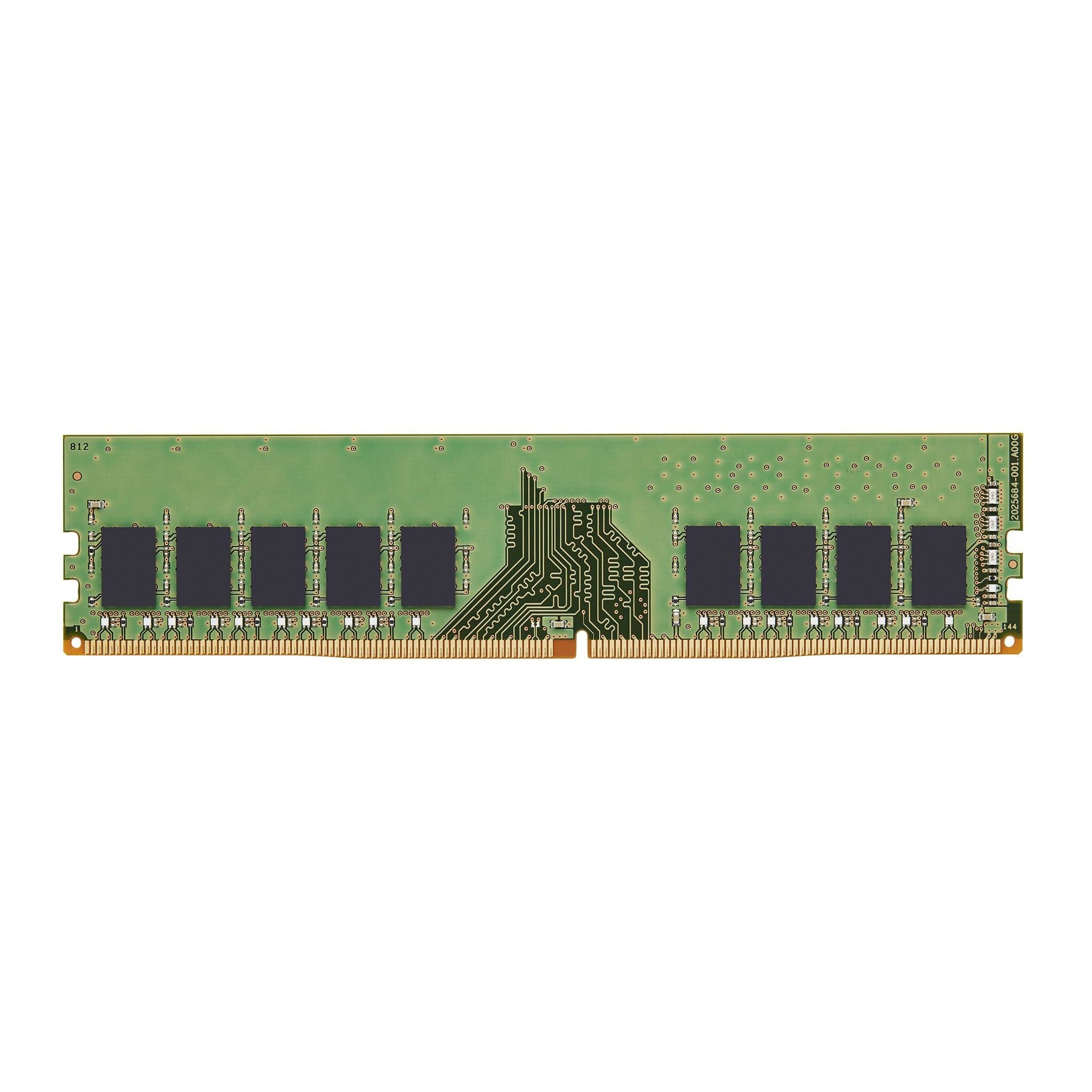 Kingston Technology - 8 GB 1 x 8 GB DDR4 3200 MHz ECC memory module