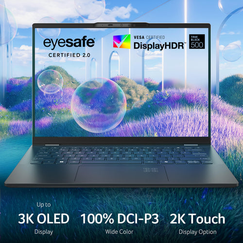Acer Swift 14 AI Copilot+ Laptop - 35.6 cm (14") - Intel Core Ultra 7 - 16 GB LPDDR5x-SDRAM - 1 TB SSD - Wi-Fi 7 - Windows 11 Home - Blue