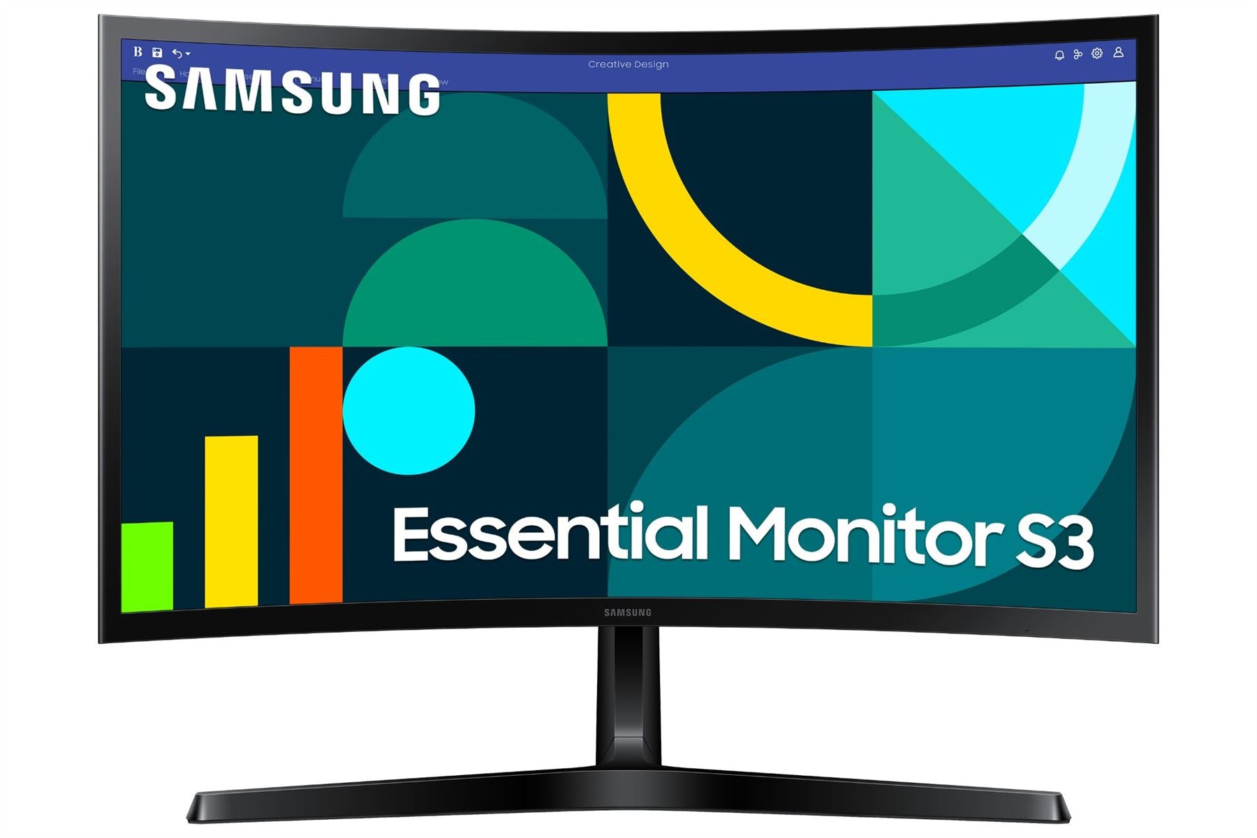 Samsung Essential S3 - 61 cm (24") - 1920 x 1080 pixels FHD LCD Monitor