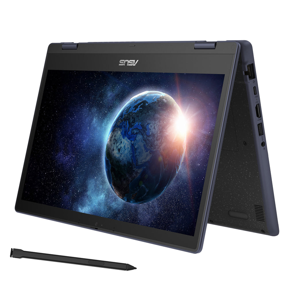 ASUS BR1402F Hybrid (2-in-1) - 35.6 cm (14") - Touchscreen - Intel Core i3-N305 - 8 GB DDR4-SDRAM - 128 GB Flash - Wi-Fi 6 - Windows 11 Pro Education - Grey