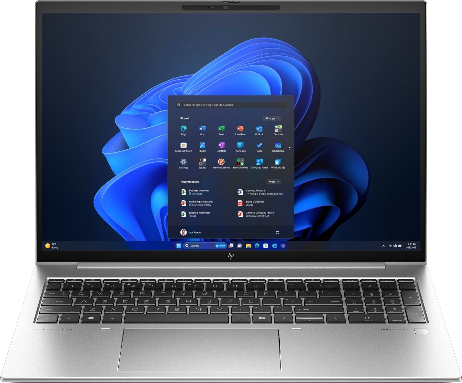 HP EliteBook 860 G11 Laptop - 40.6 cm (16") - Intel Core Ultra 5 125U - 16 GB DDR5-SDRAM - 512 GB SSD Wi-Fi 6E (802.11ax) Windows 11 Pro Silver