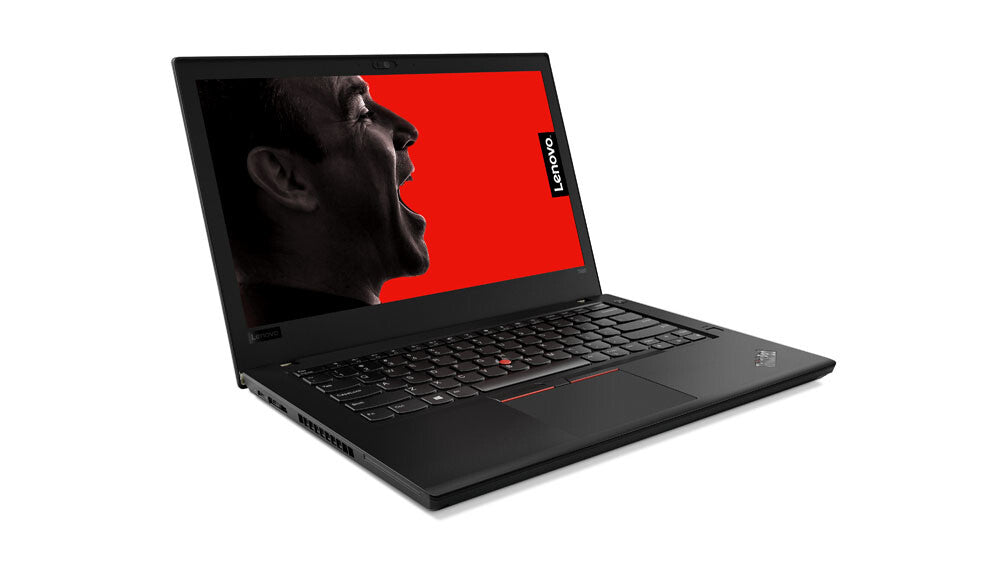 T1A Lenovo ThinkPad T480 Laptop - 35.6 cm (14") - Intel® Core™ i5-8350U - 16 GB DDR4-SDRAM - 512 GB SSD - Wi-Fi 5 - Windows 10 Pro - Black / Silver - Refurbished