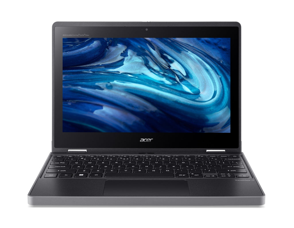 Acer TravelMate Spin B3 - 29.5cm (11.6") - Touchscreen - Intel® N N200 - 8 GB DDR5-SDRAM - 256 GB SSD - Wi-Fi 6E - Windows 11 Pro Education - Black