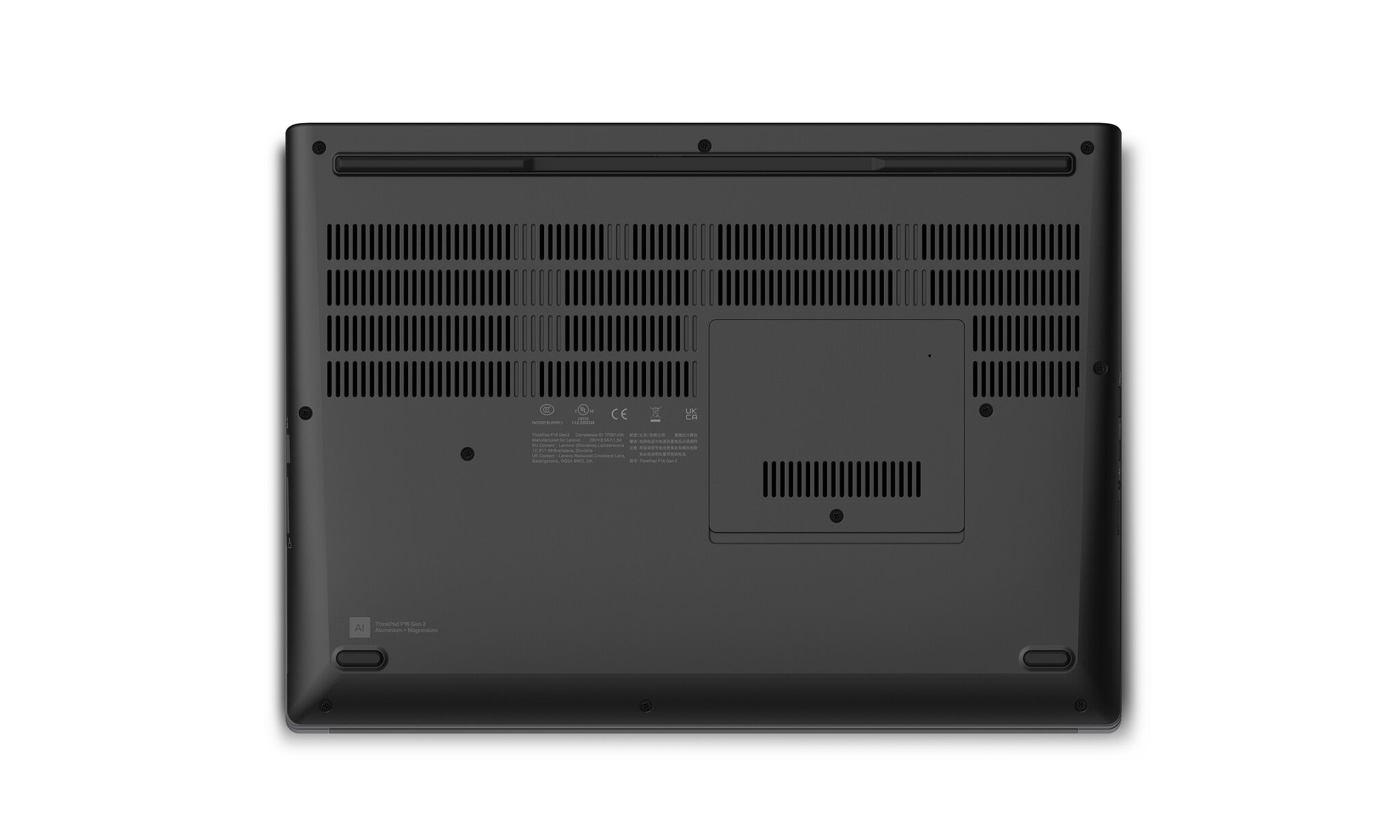 Lenovo ThinkPad P16 Laptop - 40.6 cm (16") - Intel® Core™ i7-14700HX - 32 GB DDR5-SDRAM - 1 TB SSD - NVIDIA RTX 2000 Ada - Wi-Fi 6E - Windows 11 Pro - Grey / Black