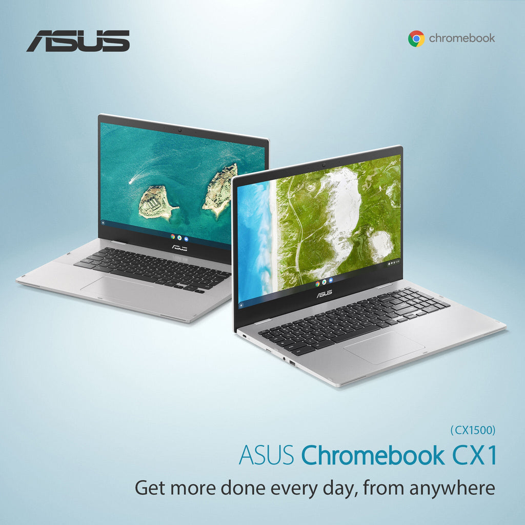 ASUS Chromebook - 39.6 cm (15.6") - Intel® Pentium® Silver N6000 - 8 GB LPDDR4x-SDRAM - 128 GB eMMC - Wi-Fi 6 - ChromeOS - Silver