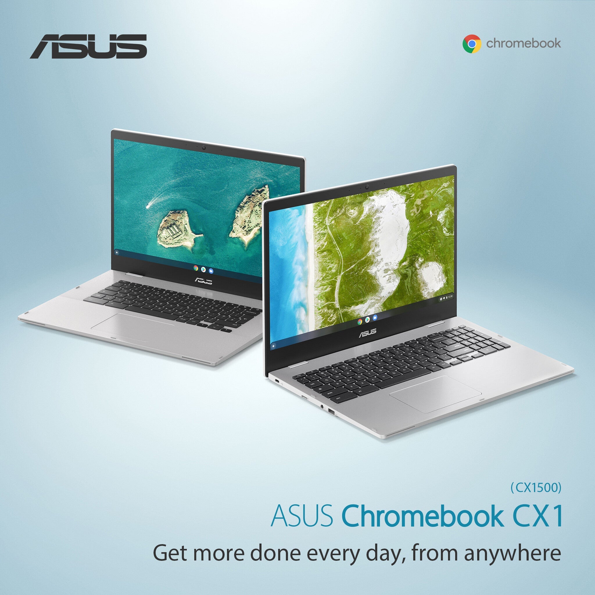 ASUS Chromebook - 39.6 cm (15.6") - Intel® Pentium® Silver N6000 - 8 GB LPDDR4x-SDRAM - 128 GB eMMC - Wi-Fi 6 - ChromeOS - Silver
