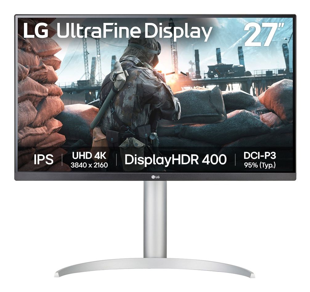 LG 27UP650K-W - 68.6 cm (27") - 3840 x 2160 pixels 4K UHD Monitor
