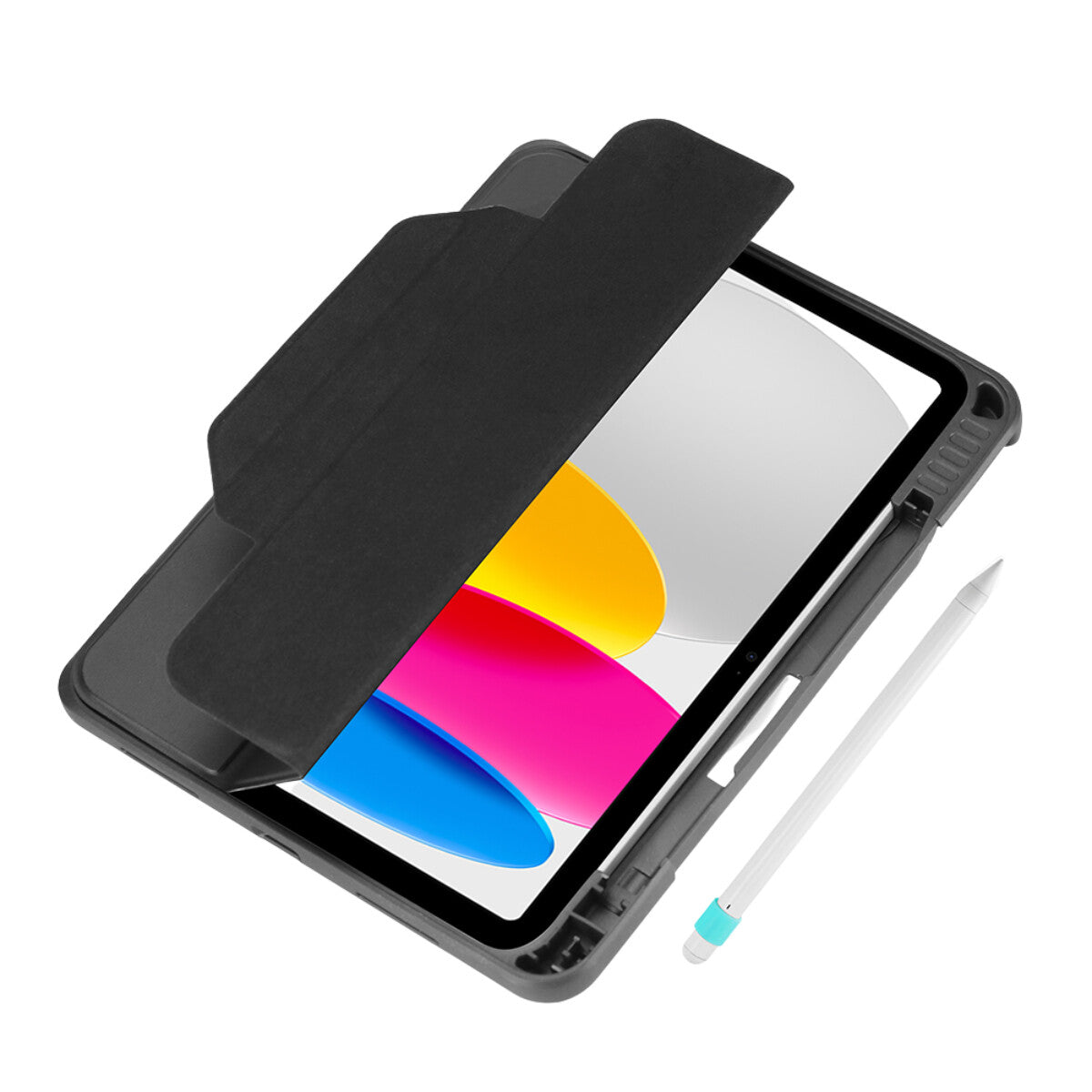 DEQSTER Rugged MAX Case for 10.9" iPad in Black