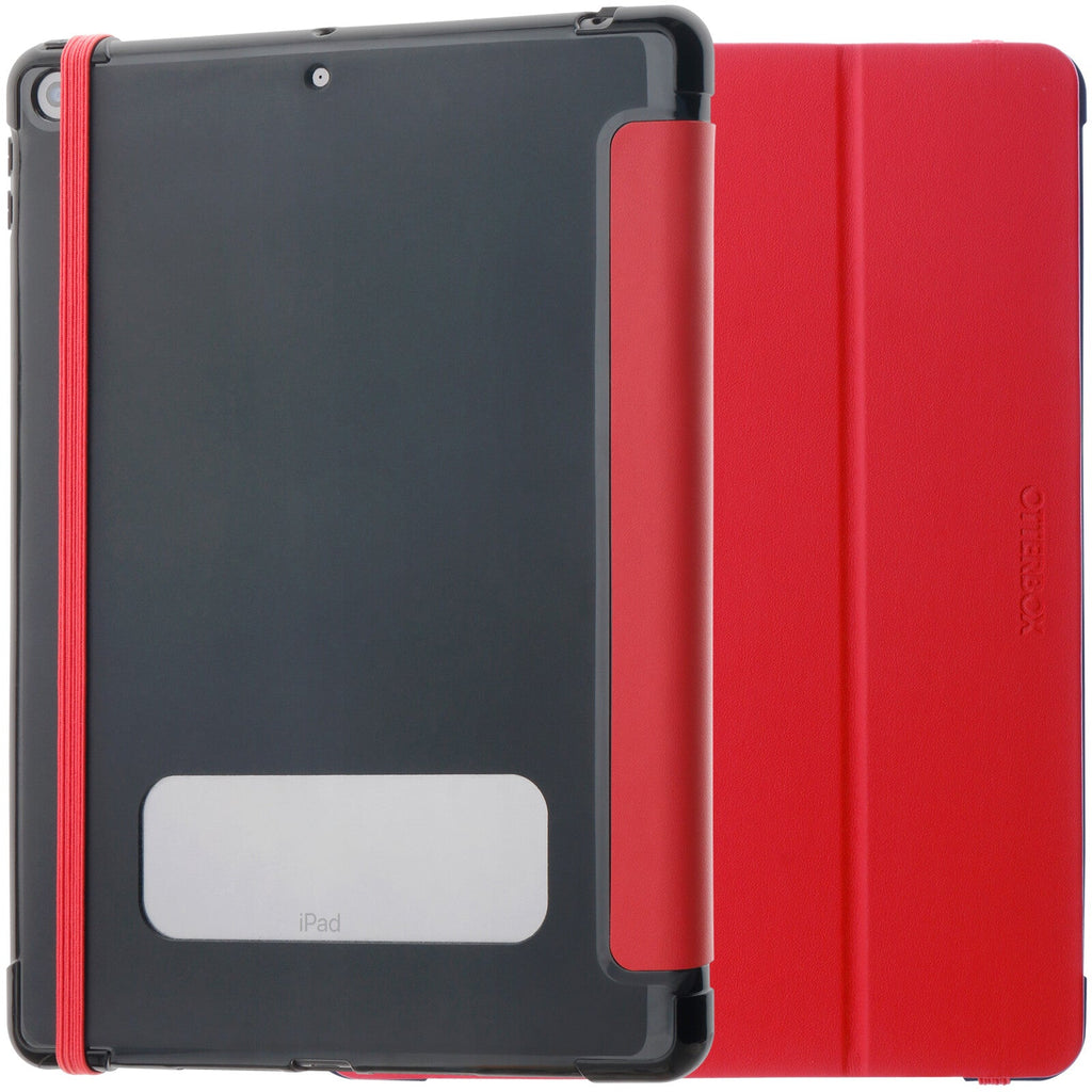 OtterBox React Folio Case for 10.2" iPad in Red - No Packaging