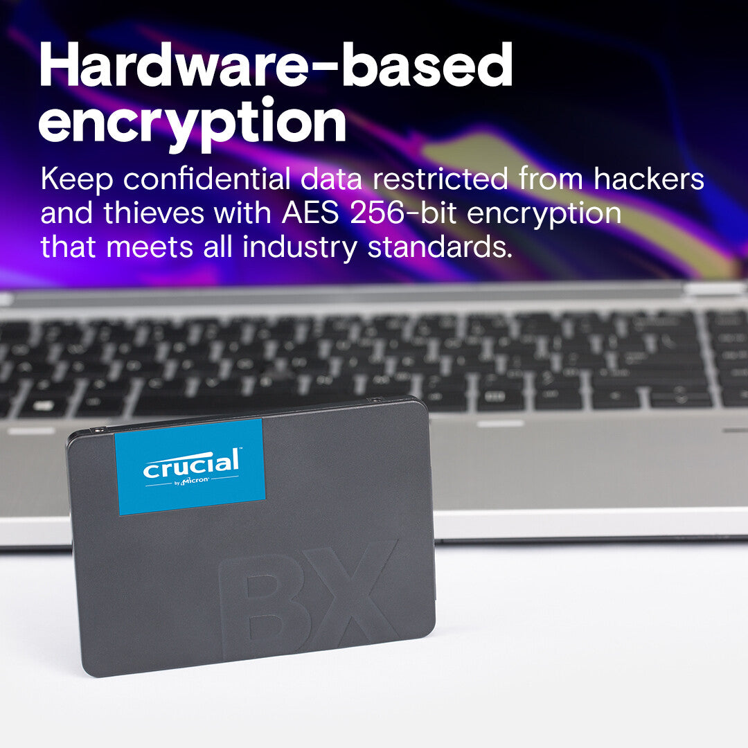Crucial BX500 -  Serial ATA 3D NAND 2.5" SSD - 4 TB