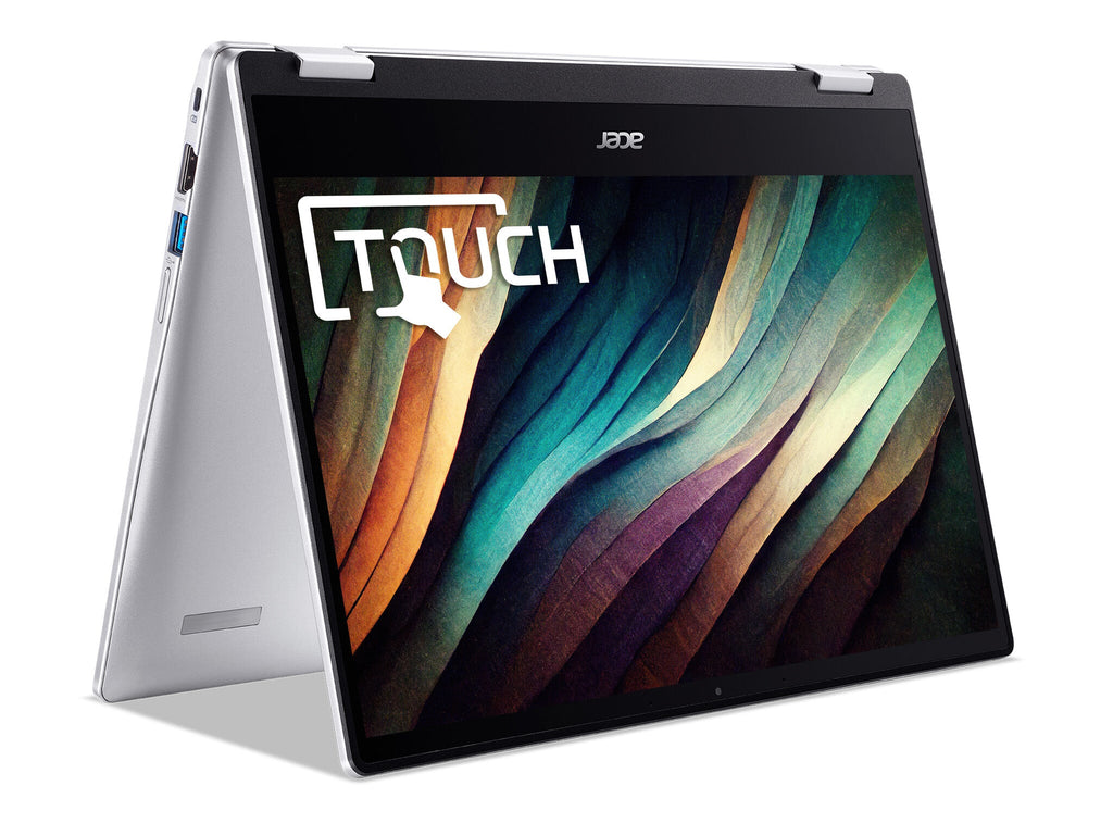 Acer Chromebook Spin 314 Hybrid (2-in-1) - 35.6 cm (14") - Touchscreen - Intel Celeron N4500 - 4 GB LPDDR4x-SDRAM - 128 GB eMMC - Wi-Fi 6 - ChromeOS - Silver