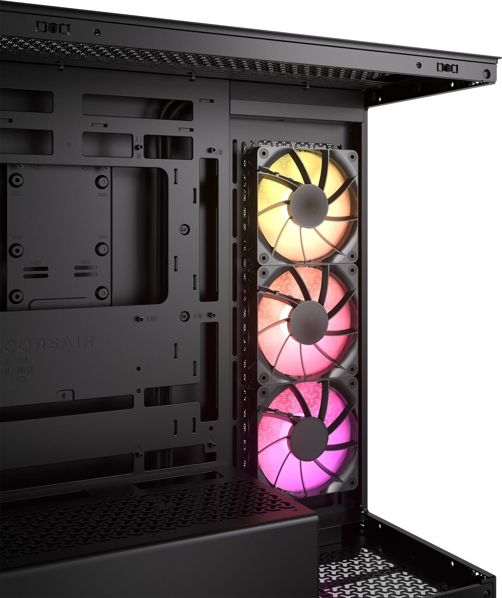 Corsair 3500X ARGB - EATX Mid Tower Case in Black