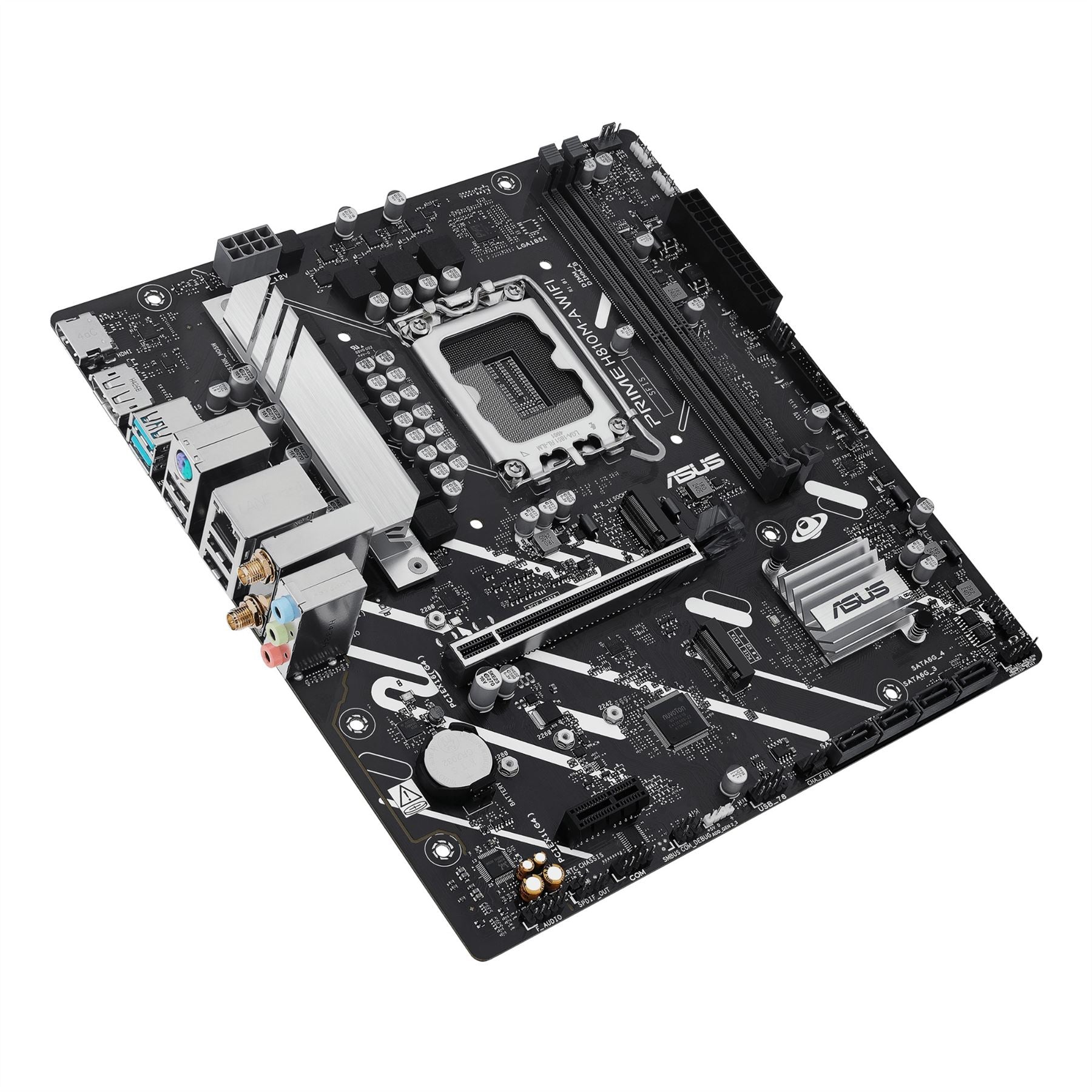 ASUS PRIME H810M-A WIFI micro ATX motherboard - Intel H810 LGA 1851
