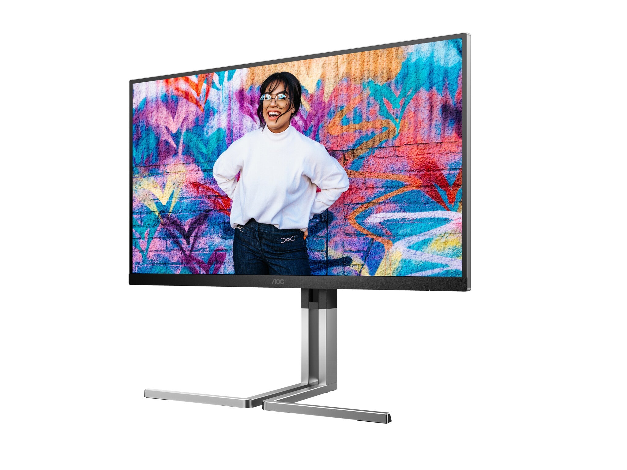 AOC Q27U3CV - 68.6 cm (27") - 2560 x 1440 pixels 4K UHD LCD Monitor