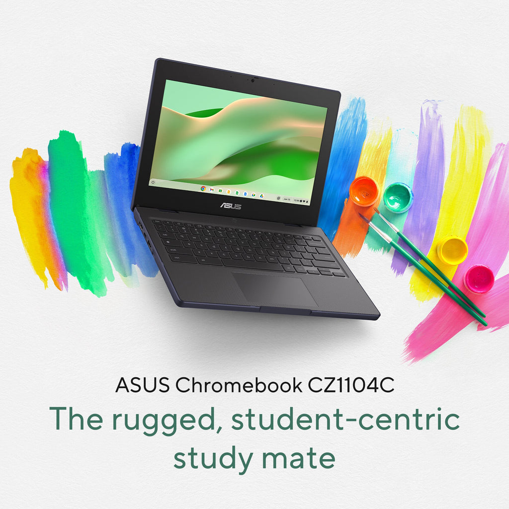 ASUS Chromebook Laptop - 29.5 cm (11.6") - ARM Cortex 520 - 4 GB LPDDR4x-SDRAM - 64 GB eMMC - Wi-Fi 6 - ChromeOS - Grey