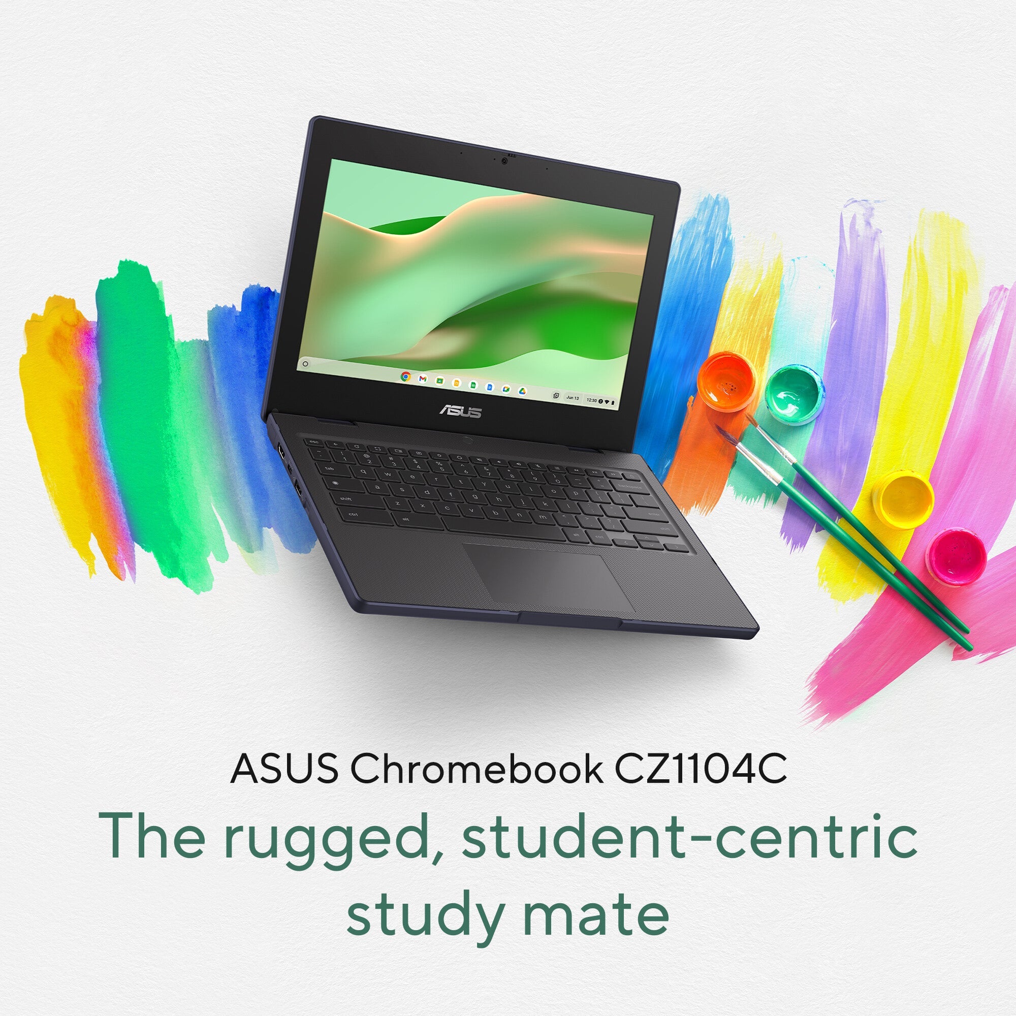 ASUS Chromebook Laptop - 29.5 cm (11.6") - ARM Cortex 520 - 4 GB LPDDR4x-SDRAM - 64 GB eMMC - Wi-Fi 6 - ChromeOS - Grey