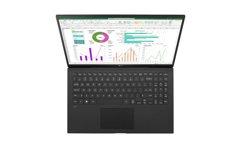 LG Gram Laptop - 39.6 cm (15.6") - Intel® Core™ i3-1115G4 - 8 GB LPDDR4x-SDRAM - 256 GB SSD - Wi-Fi 6 - Black