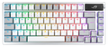ASUS ROG Azoth - USB Wired + RF Wireless Bluetooth RGB Mechanical Gaming Keyboard in White (UK QWERTY)