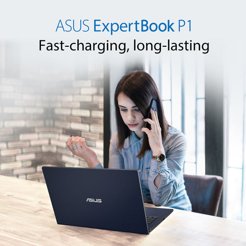 ASUS ExpertBook P1 Laptop - 39.6 cm (15.6") - Intel® Core™ i7-13620H - 32 GB DDR5-SDRAM - 1 TB SSD - Wi-Fi 6 - Windows 11 Pro - Grey