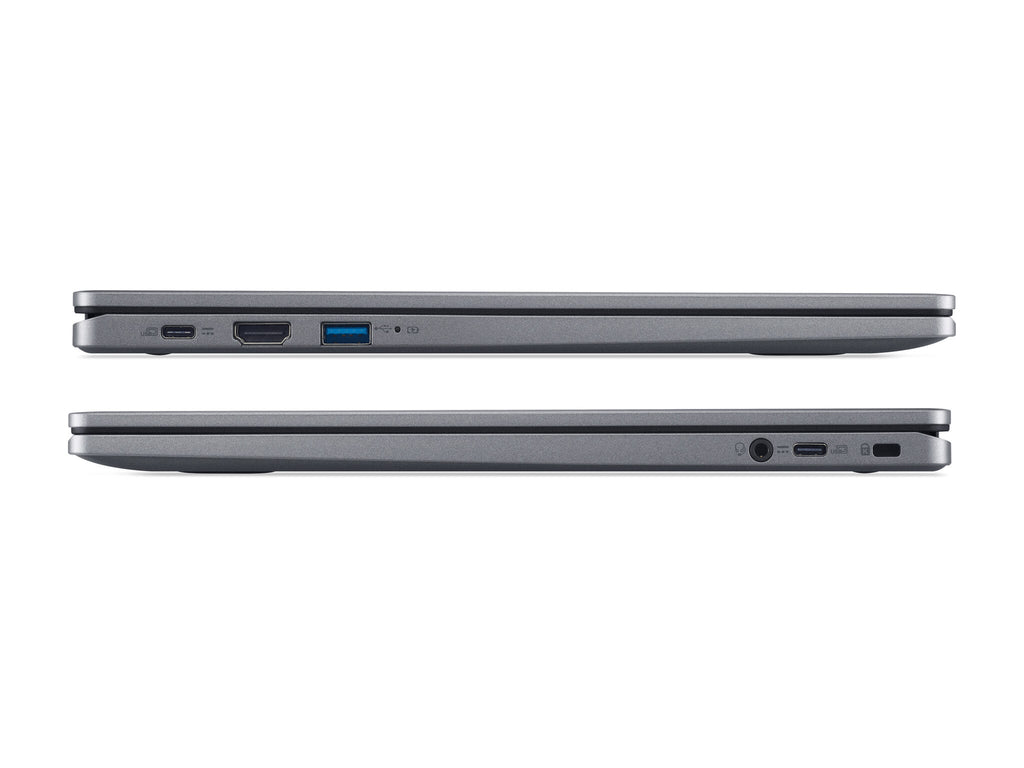 Acer Chromebook Plus 515 - 39.6 cm (15.6") - Touchscreen - Intel Core i3-1215U  - 8 GB LPDDR5x-SDRAM - 256 GB SSD - Wi-Fi 6E - ChromeOS - Grey