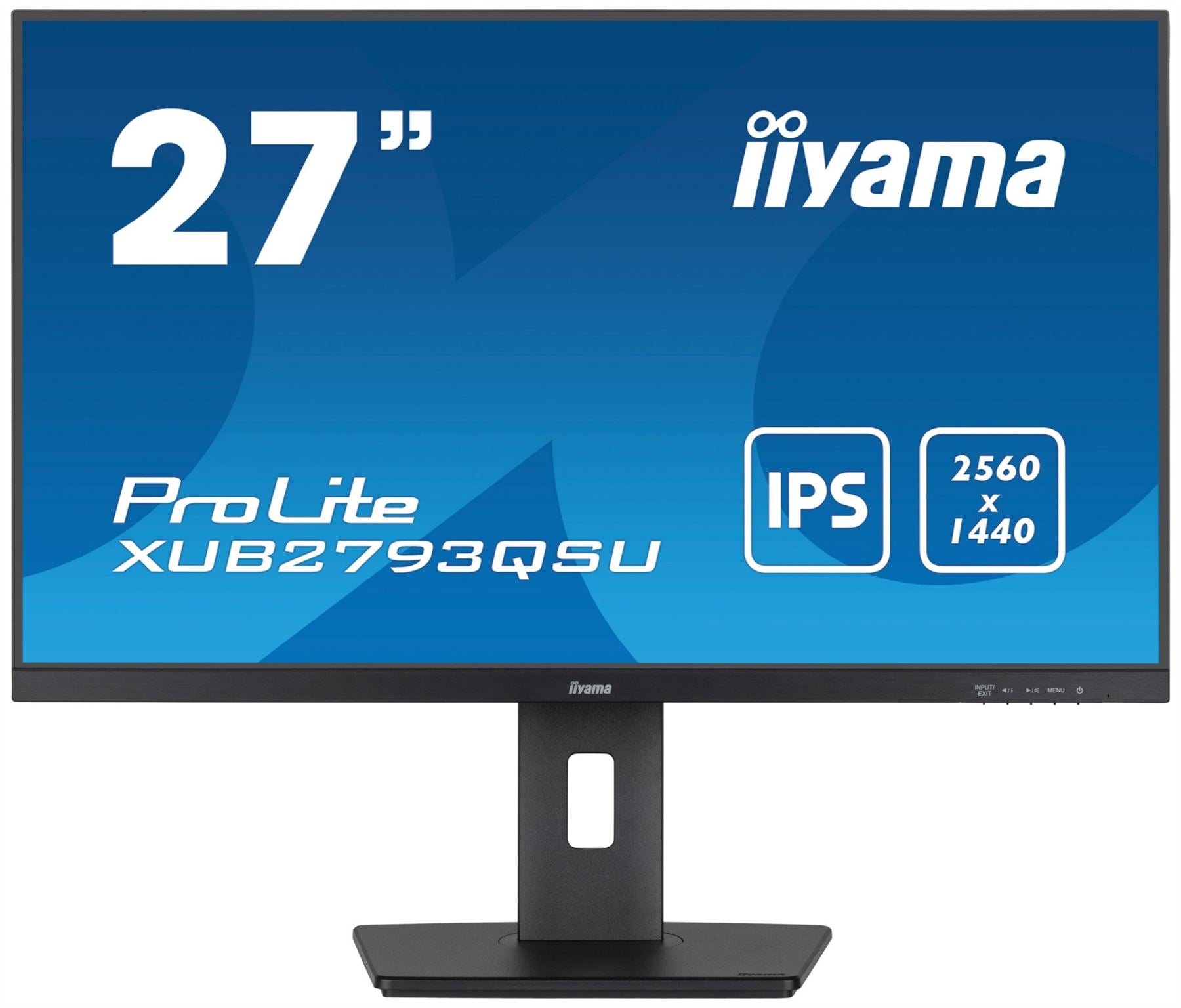 iiyama XUB2793QSU-B7 - 68.6 cm (27") - 2560 x 1140 pixels WQHD LED Monitor