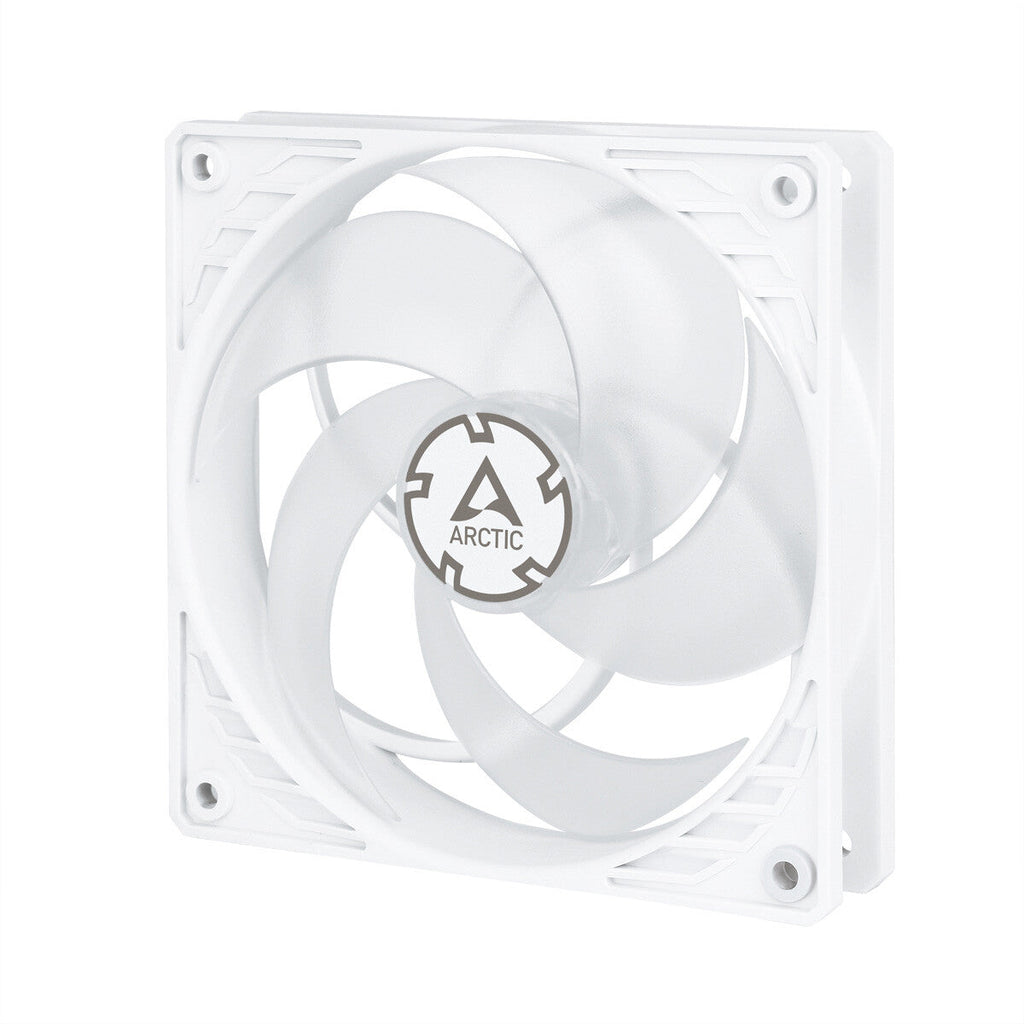 ARCTIC P12 PWM PST - Computer Case Fan in White / Transparent - 120mm