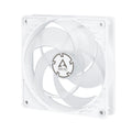 ARCTIC P12 PWM PST - Computer Case Fan in White / Transparent - 120mm