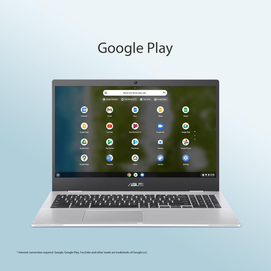 ASUS Chromebook - 39.6 cm (15.6") - Intel® Pentium® Silver N6000 - 8 GB LPDDR4x-SDRAM - 128 GB eMMC - Wi-Fi 6 - ChromeOS - Silver