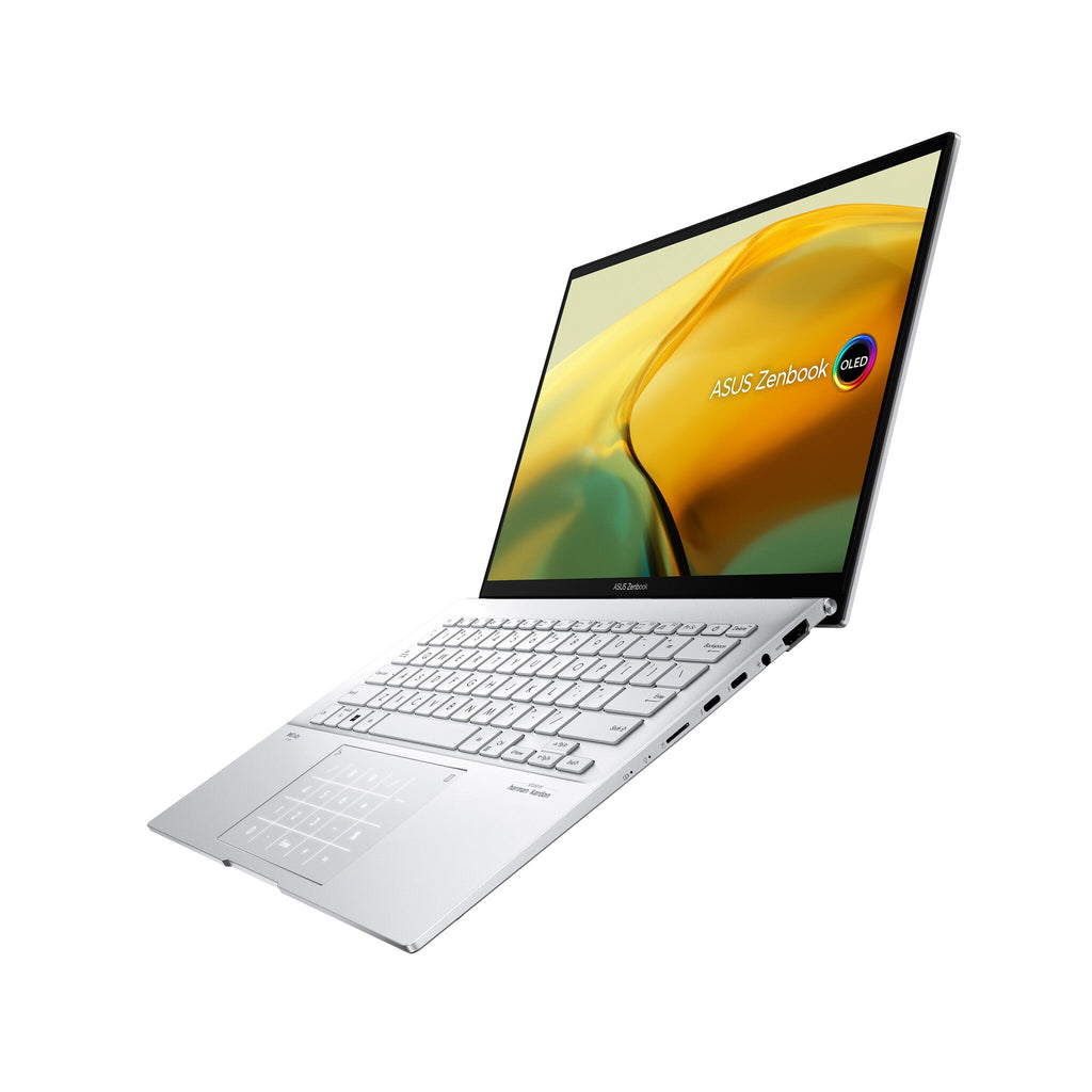 ASUS Zenbook 14 OLED Laptop - 35.6 cm (14") - Touchscreen - Intel® Core™ i9-13900H - 16 GB LPDDR5-SDRAM - 1 TB SSD - Wi-Fi 6E - Windows 11 Home - Silver