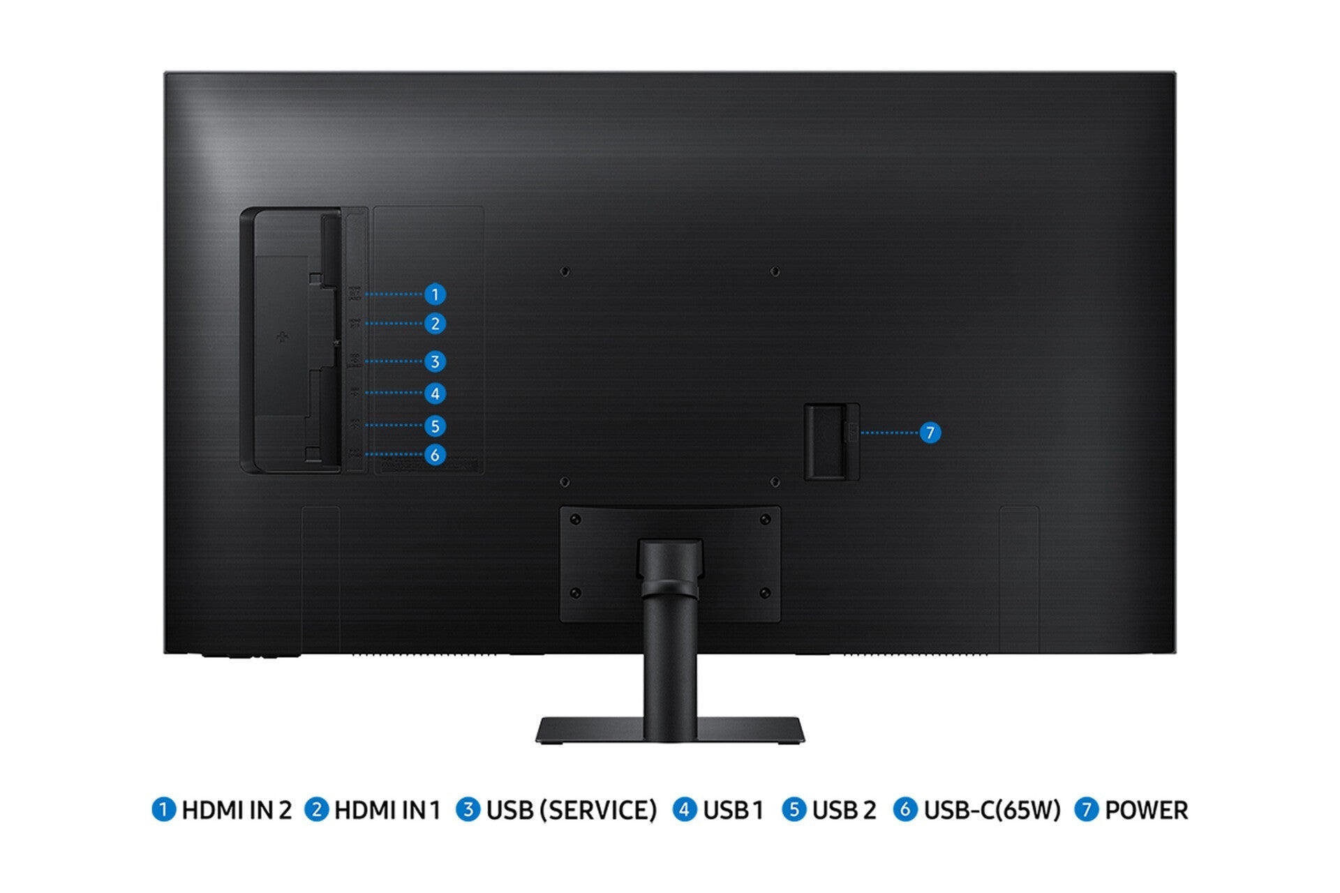 Samsung Smart Monitor M7 - 109.2 cm (43") - 3840 x 2160 pixels 4K UHD LCD Monitor with Remote