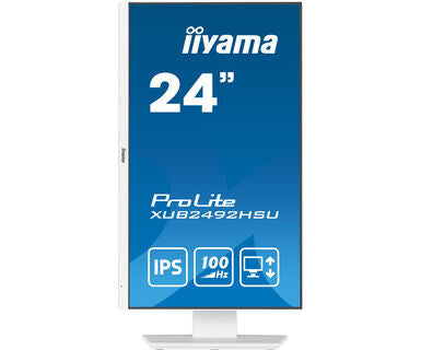 iiyama XUB2492HSU-W6 - 60.5 cm (23.8") - 1920 x 1080 pixels FHD LED Monitor