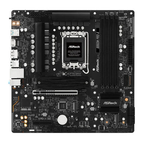 Asrock B860M Pro-A micro ATX motherboard - Intel B860 LGA 1851