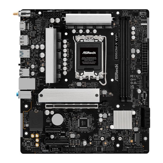 Asrock B860M-X WiFi micro ATX motherboard - Intel B860 LGA 1851