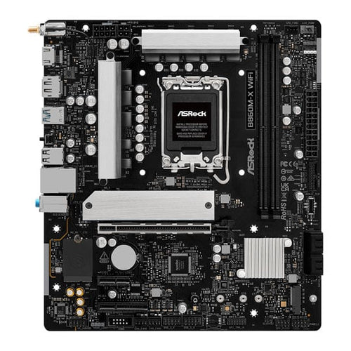 Asrock B860M-X WiFi micro ATX motherboard - Intel B860 LGA 1851