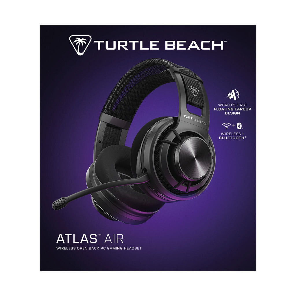 Turtle Beach Atlas Air - Wired & Wireless Gaming Bluetooth Headset in Black