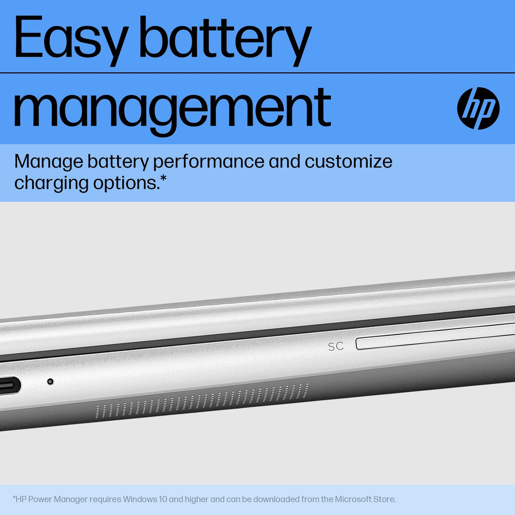 HP EliteBook 830 13 G10 Laptop - 33.8 cm (13.3") - Intel® Core™ i5-1335U - 8 GB LPDDR5-SDRAM - 256 GB SSD - Wi-Fi 6E - Windows 11 Pro - Silver