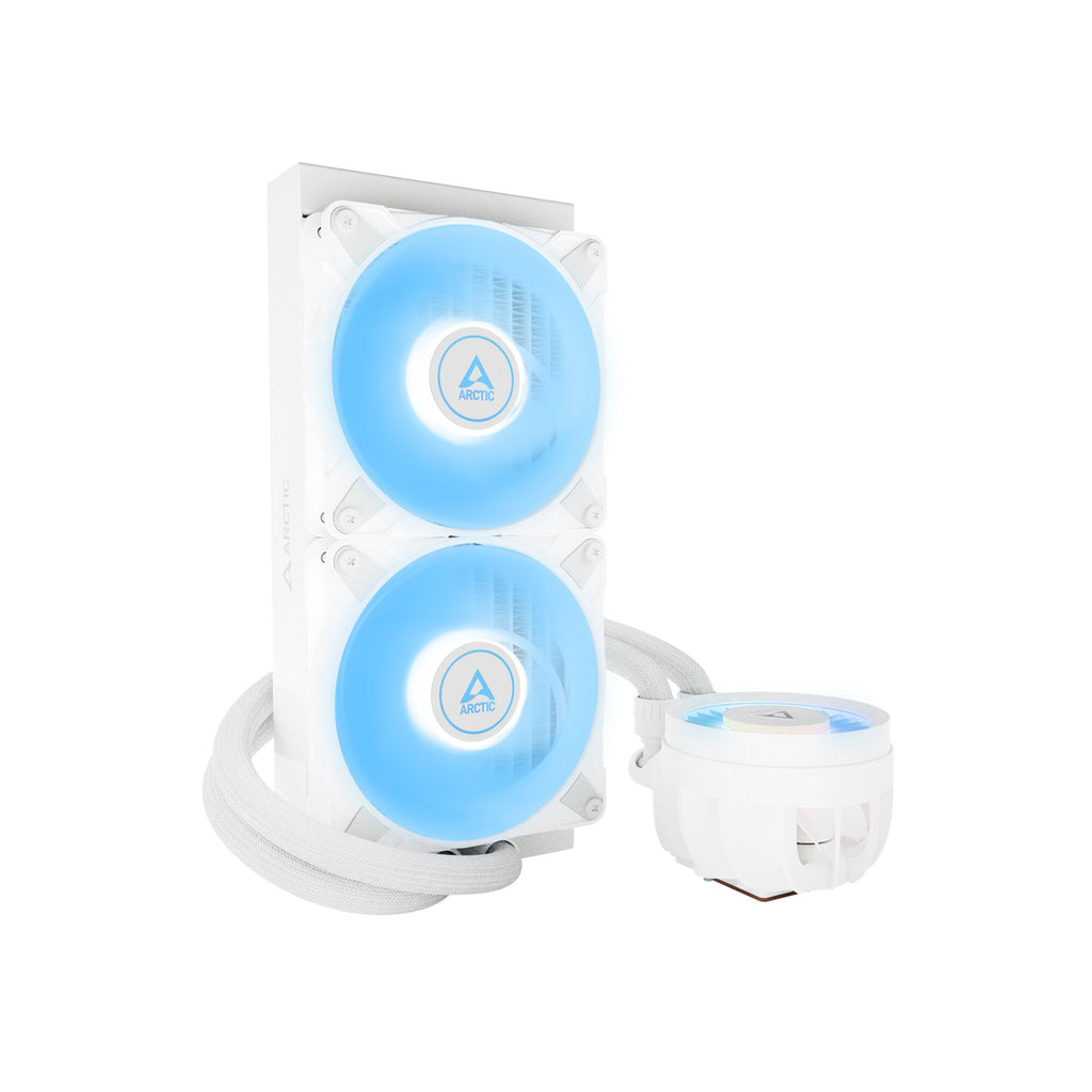 ARCTIC Liquid Freezer III 240 A-RGB - All-in-One Liquid CPU Cooler in White - 240mm