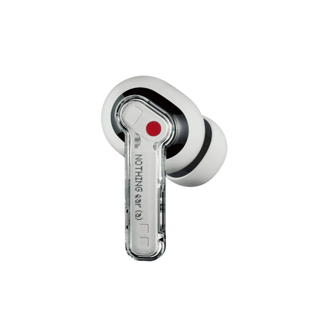 Nothing Ear (a) - True Wireless Stereo (TWS) In-ear Bluetooth Earbuds in Transparent / White