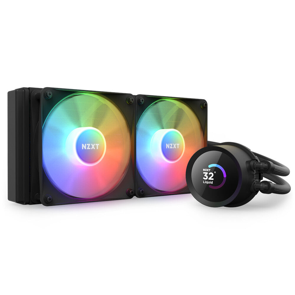 NZXT Kraken 240 RGB - All-in-one Liquid Processor Cooler in Black - 240mm