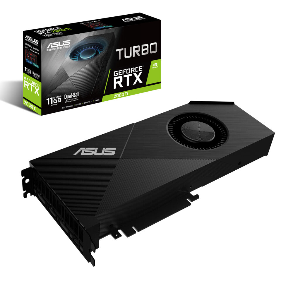 ASUS TURBO - NVIDIA 11 GB GDDR6 GeForce RTX 2080 Ti graphics card