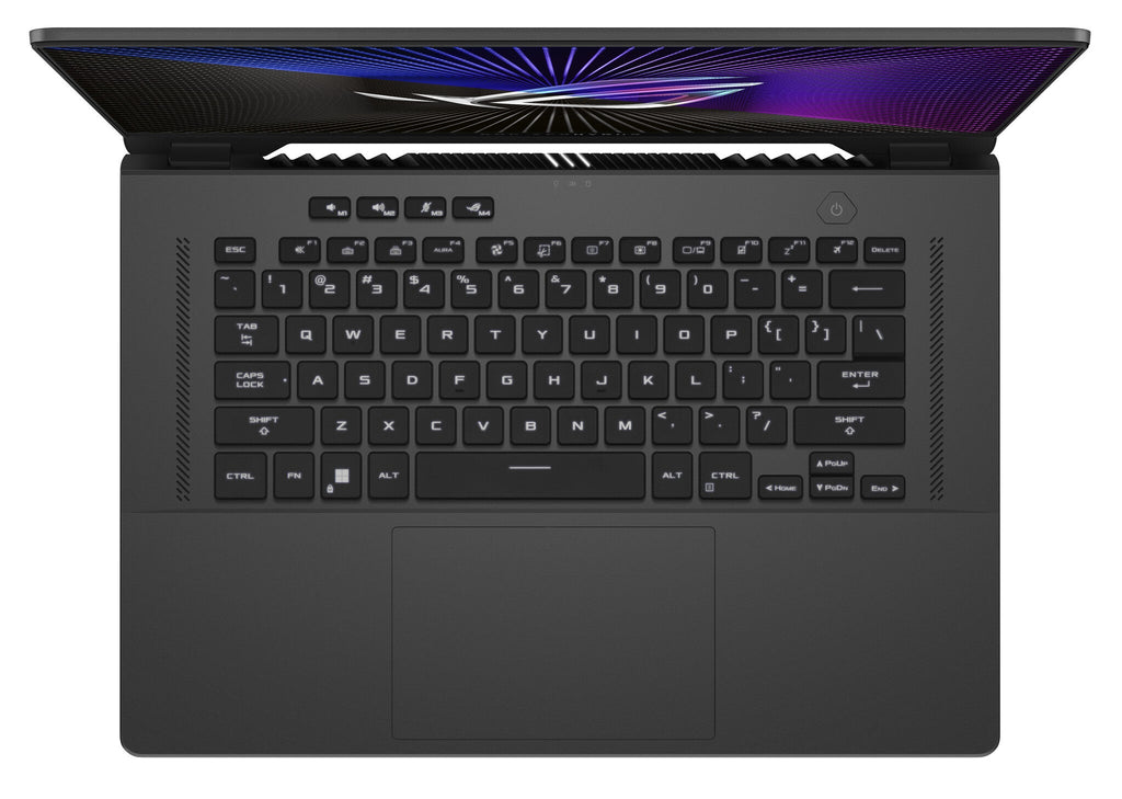 ASUS ROG Zephyrus G16 Laptop - 40.6 cm (16") - Intel® Core™ i7-13620H - 16 GB DDR4-SDRAM - 1 TB SSD - NVIDIA GeForce RTX 4060 - Wi-Fi 6E - Windows 11 Home - Black / Grey