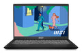 MSI Modern 15 Laptop - 39.6 cm (15.6") - Intel® Core™ i7-1255U  - 8 GB DDR4-SDRAM - 256 GB SSD - Wi-Fi 6 - Windows 11 Home - Black