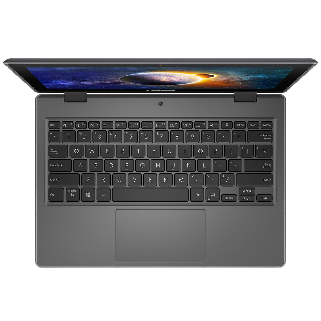 ASUS BR1100F Hybrid (2-in-1) - 29.5 cm (11.6") - Touchscreen - Intel® Celeron® N N4500 - 4 GB DDR4-SDRAM - 128 GB SSD - Wi-Fi 6 - Windows 11 Pro Education - Grey - Open Box